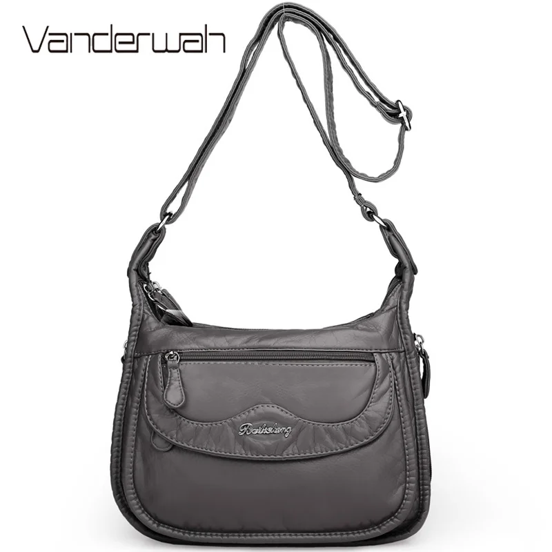 

Casual High Quality Leather Sac Shoulder Bags for Women 2023 Simple Female Crossbody Bag Designe Handbags Purses and Handbags