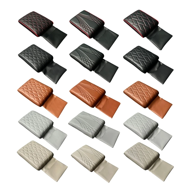 

Чехол для центральной консоли автомобиля, подлокотник с пенным наполнителем с эффектом памяти, протектор для рук, универсальный аксессуар ...