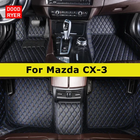 Автомобильные коврики DOODRYER для Mazda CX3 CX-3 2015-2023, автомобильные коврики, Аксессуары для ног