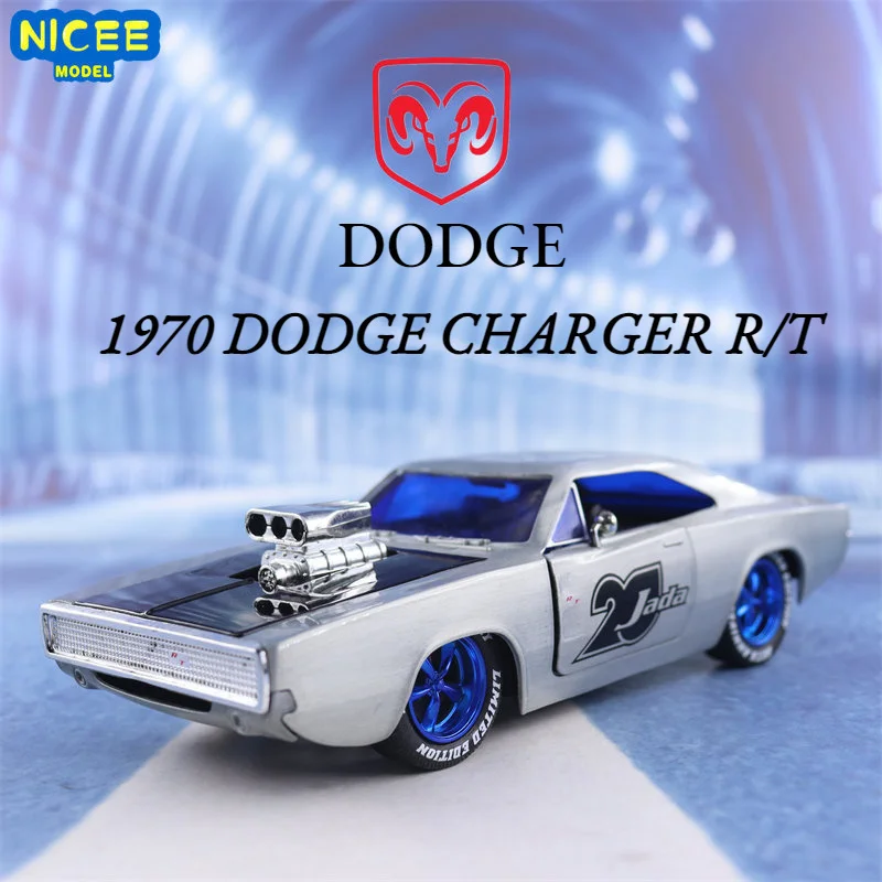 

1:24 1970 DODGE CHARGER R/T Высокий имитационный литая машина из металлического сплава Модель автомобиля детские игрушки коллекционные подарки J292