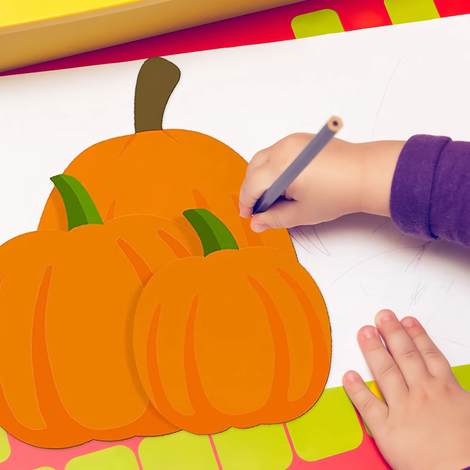 

6pcs Thanksgiving Pumpkin Cutout Unfinished Pumpkin Hanging Sign Blank Wooden Blank Pumpkin