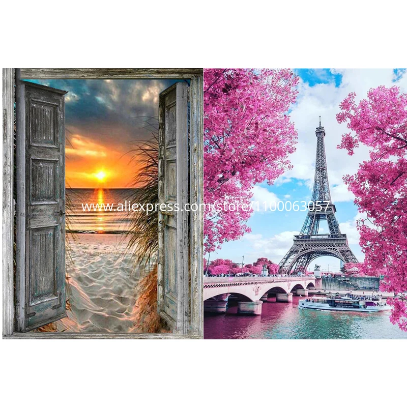 

Diamond Painting Landscape,Coastal Sunset Tower,5D Full Round Diamond Embroidery,Seaside Scenic,Full Mosaic,Cheap Wall Paintings