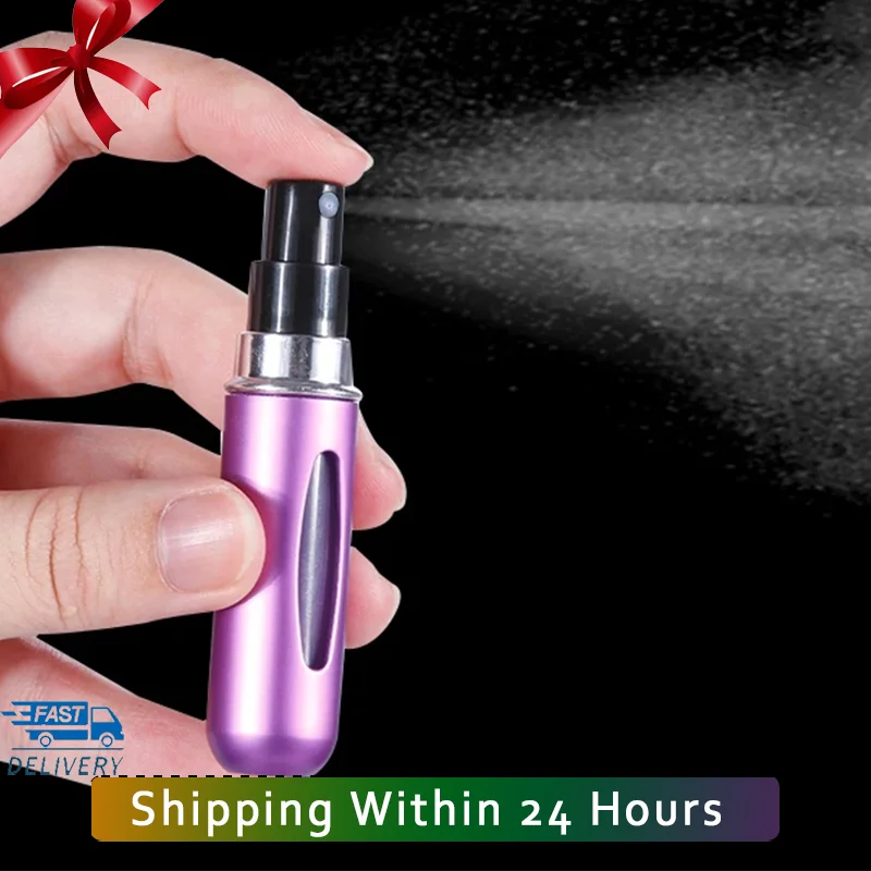 

Perfume Bottle Refillable 8ml/5ML Refillable Perfume Spray Spray Scent Pump Empty Cosmetic Containers Portable Atomizer Bottle