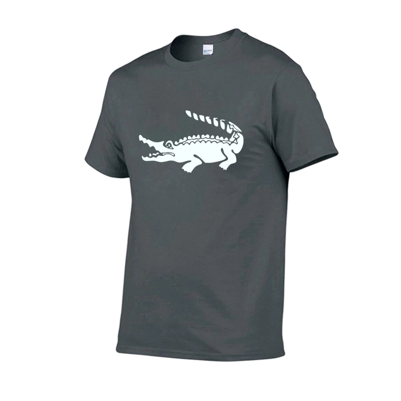 

P36 Cadillac spring and summer men's leisure sports cotton short sleeve printed T-shirt Street trend round neck Pullover