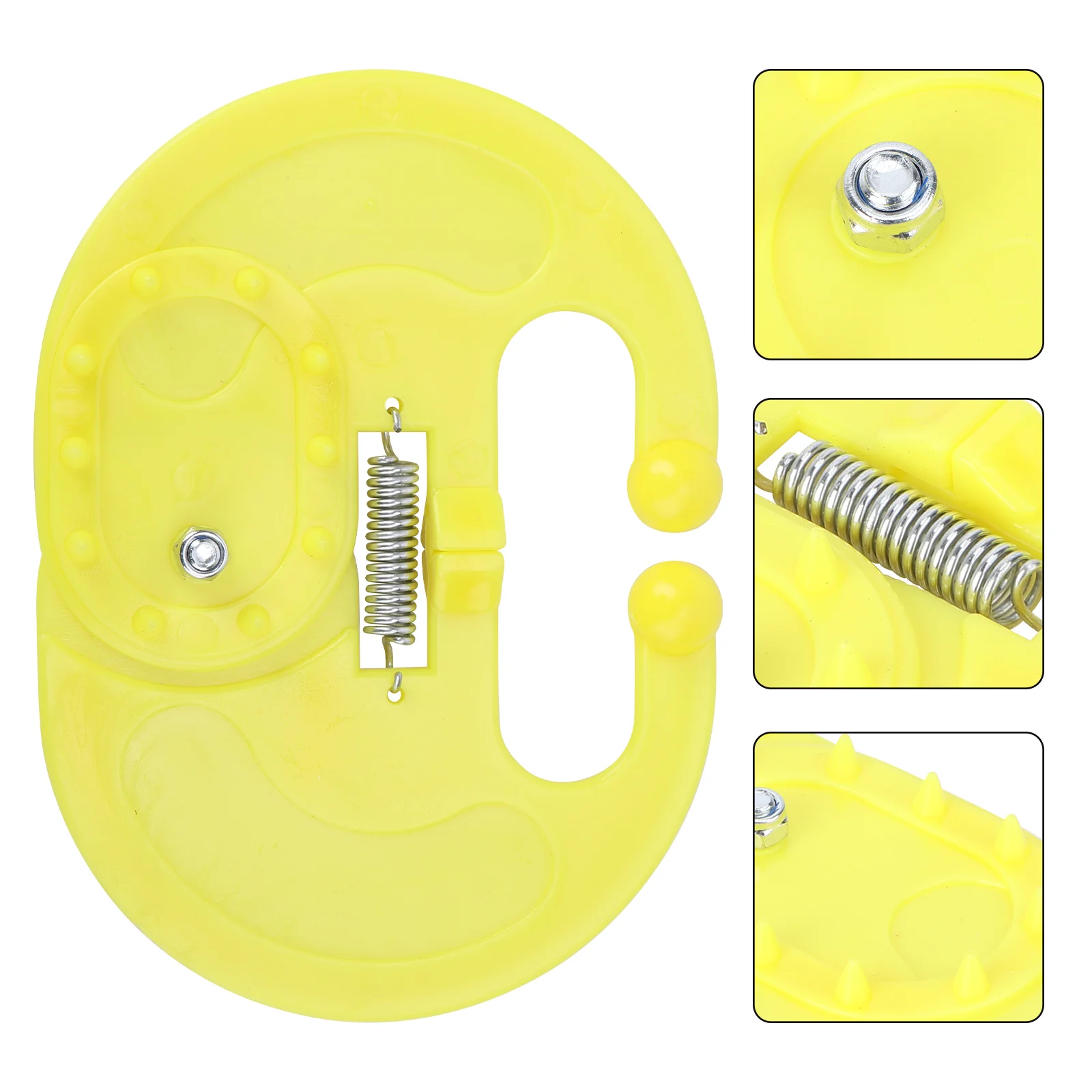 

10pcs Livestock Equipment Calf Weaner Cattle Nose Ring Plastic Weaning Tool