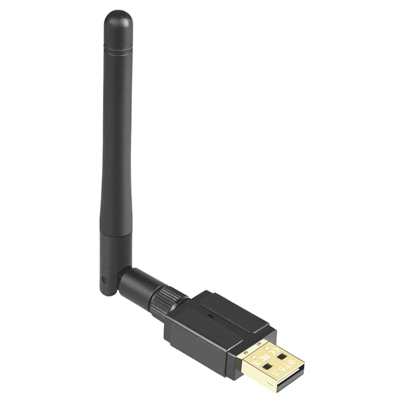 

1 Set 100M External Antenna USB Bluetooth Transmitter Receiver Bluetooth Adapter (Black)