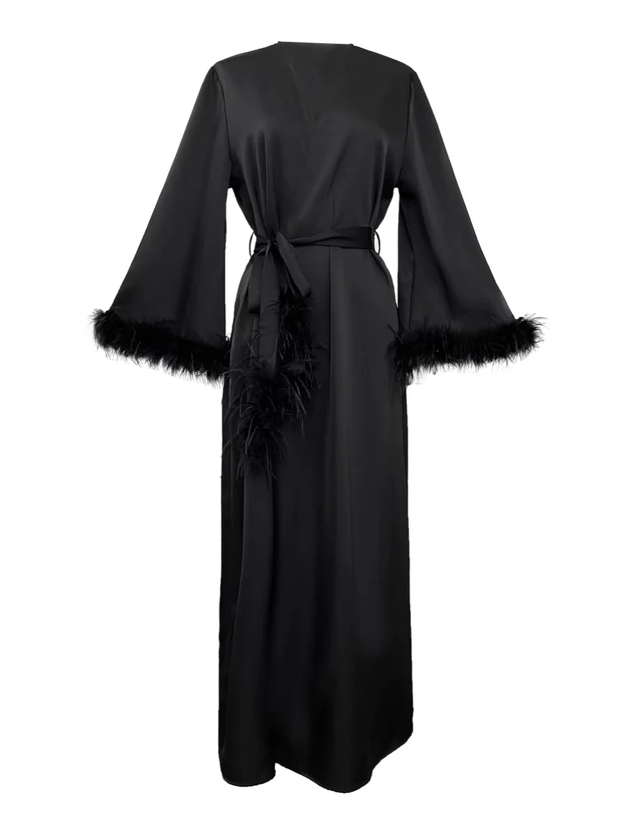 23 летние новые шелковые атласные пижамы с v-образным вырезом ночная рубашка на