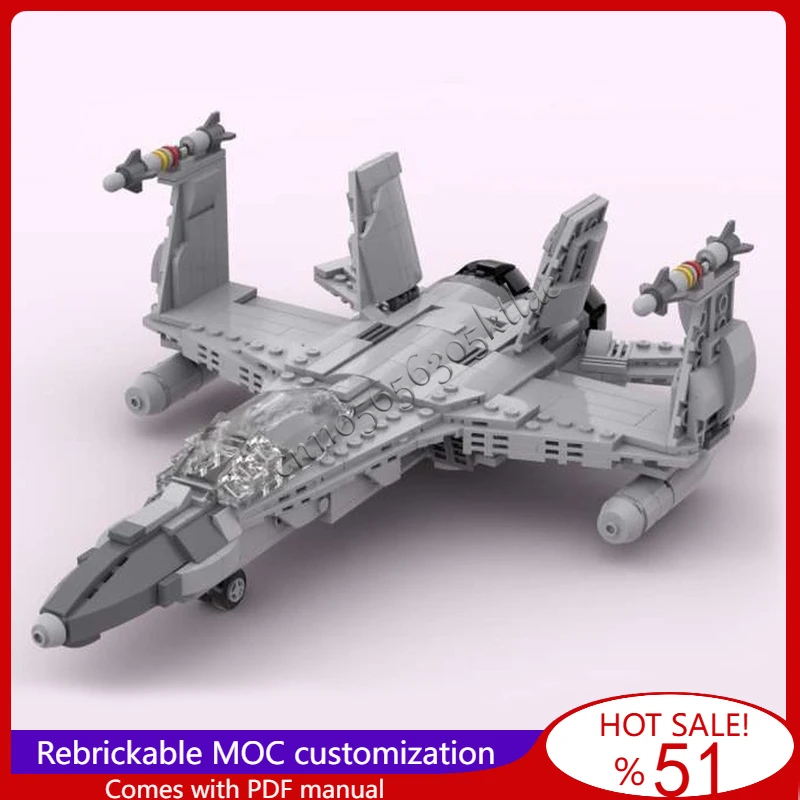 466 Запчасти F A-18 Модель Истребителя MOC Строительные Блоки Кирпичи DIY Креативная Сборка Игрушки Для Детей Сюрприз Рождественские Подарки (art.: 3920d30ff2fba) - 3920d30ff2fba