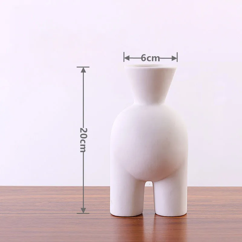 Скандинавские вазы для тела домашний декор современная керамическая ваза