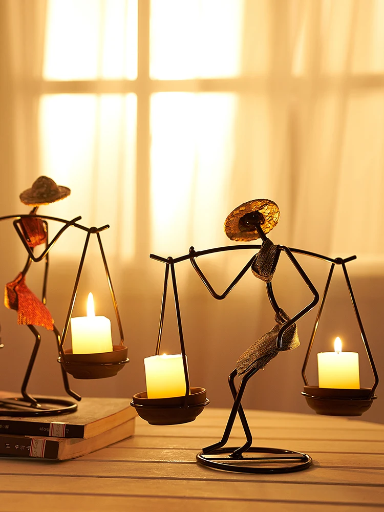 

Candlestick Vintage European Home Decoration Accessories Modern Living Ev Dekorasyon Aksesuarlar Wedding Decoration BG50CH