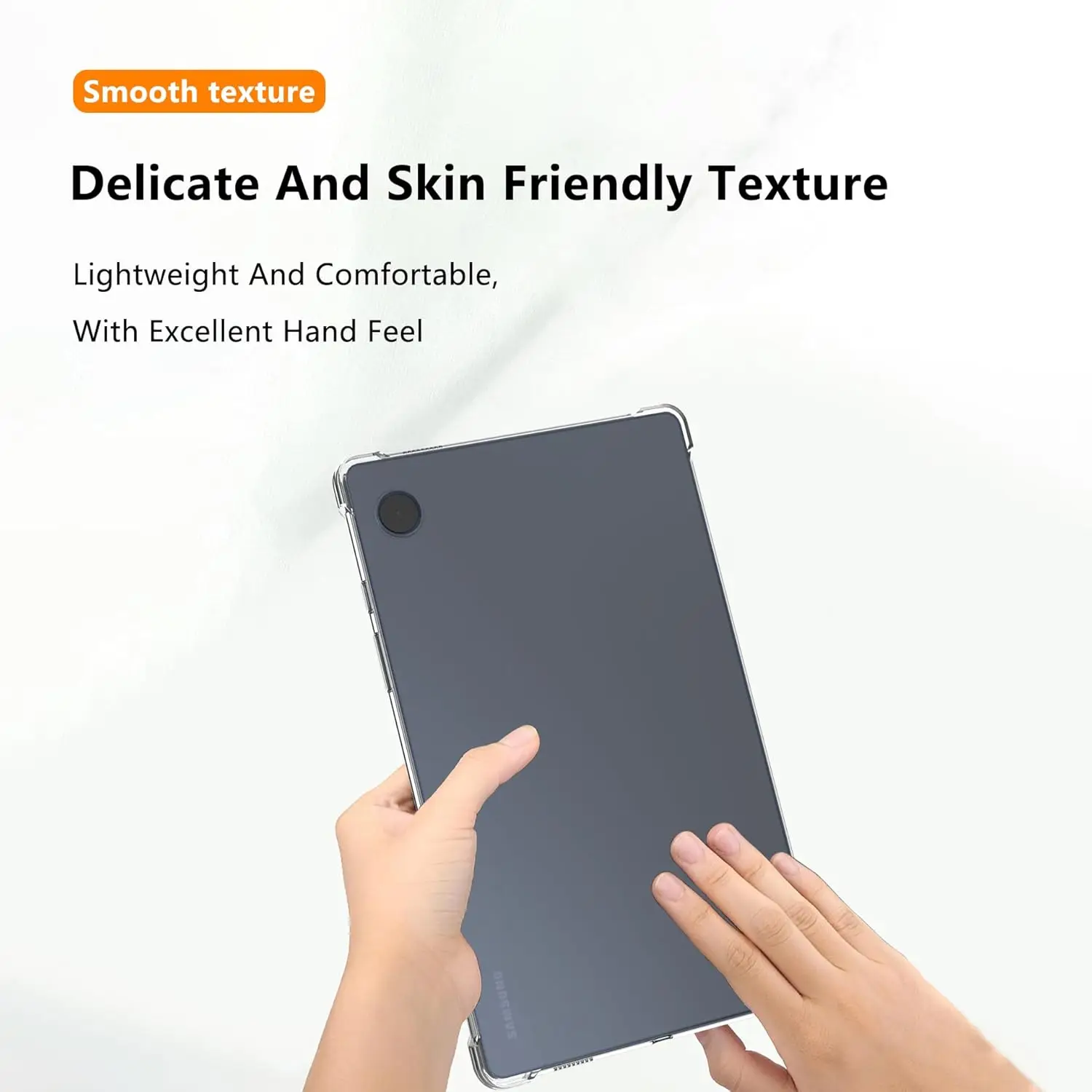 Чехол ablet для Samsung Galaxy Tab A9 2023 8 7 дюйма SM-X110 X115 прозрачный силиконовый чехол из ТПУ с