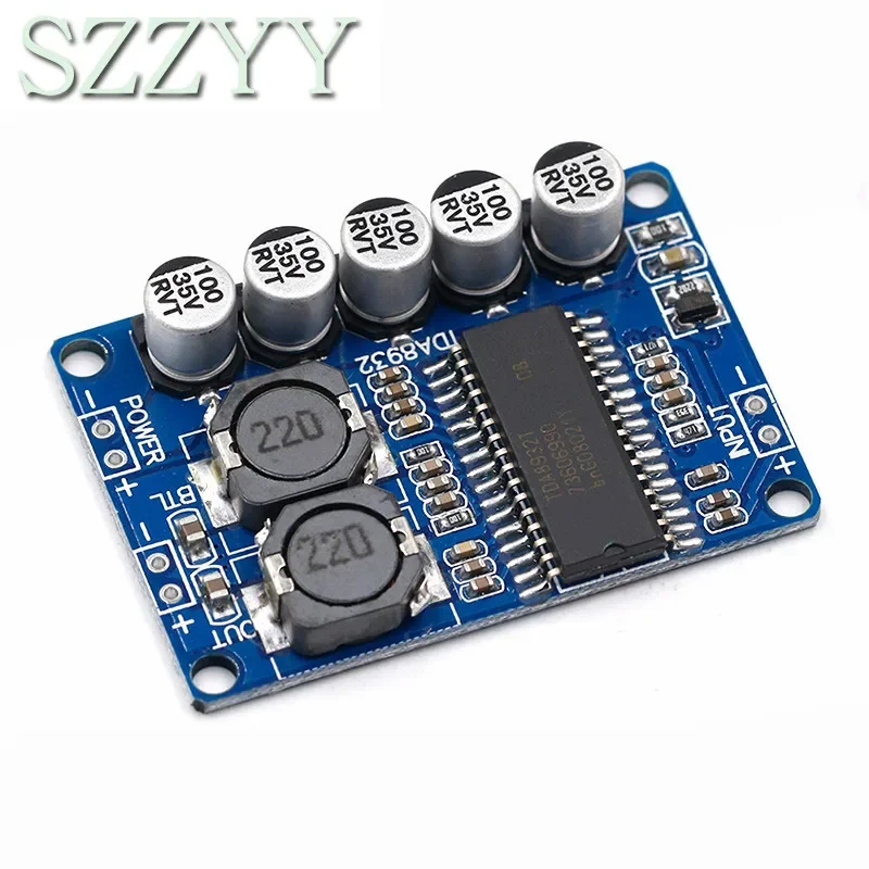 Маломощный модуль платы цифрового усилителя TDA8932 35 Вт Мономощность