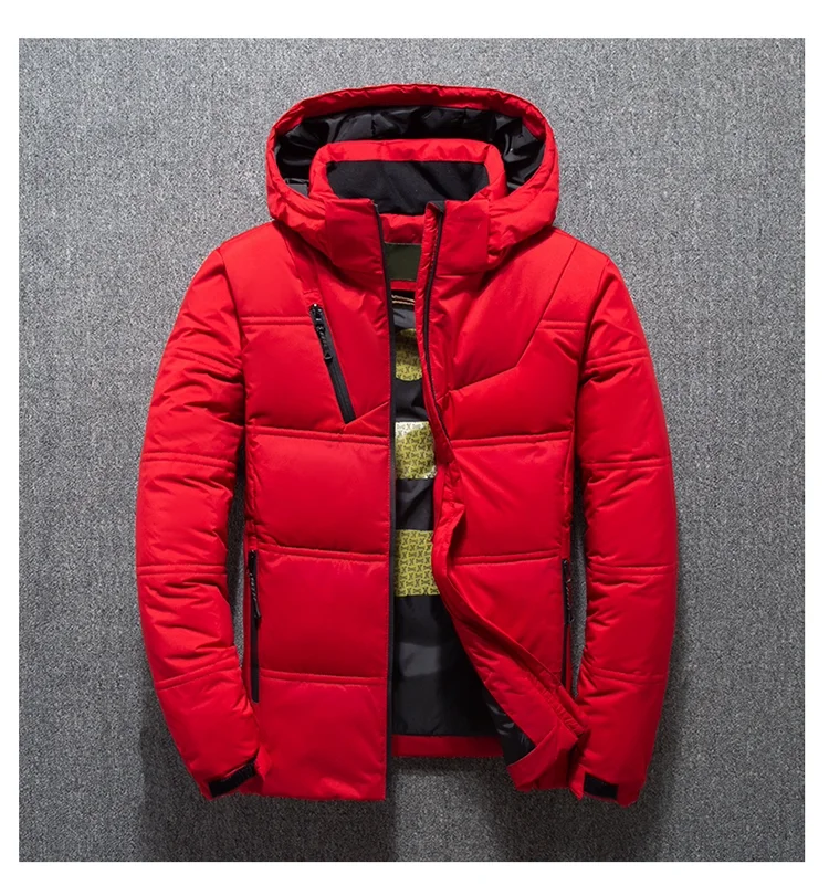 Рисунок 5 - Новинка, мужская зимняя куртка на белом утином пуху