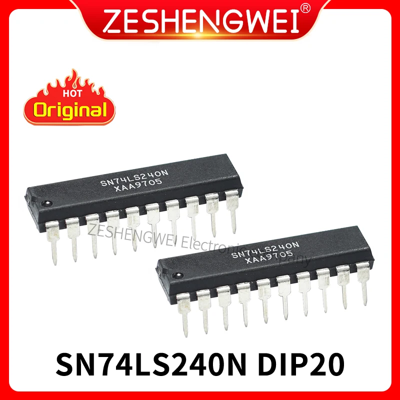 

5Pcs SN74LS240N HD74LS240P DIP20 SN74LS240 HD74LS240 74LS240N 74LS240P 74LS240 DIP New And Original IC