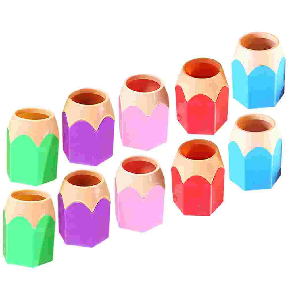 S Students Makeup Brush Buckets Classroom Crayon Colored Dispenser Brushes Organizer