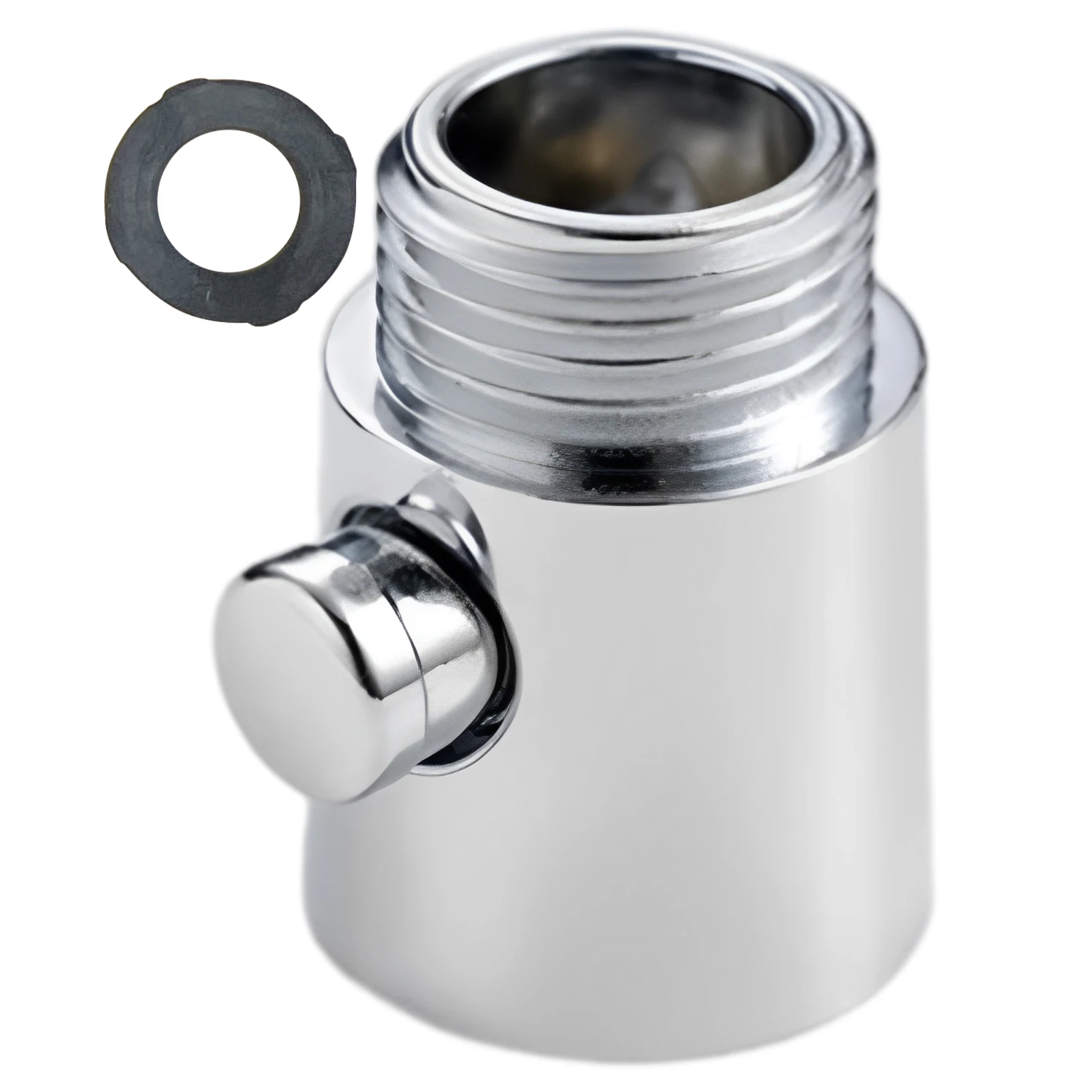 

Replacement Parts Switch Valve Button Type Hoses Pipe Bidet Sprayer Shower Head Shut Off Universal High Efficiency Regulator ABS