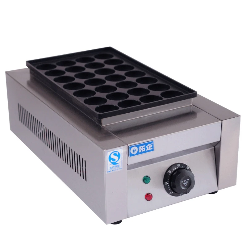 

Машина для приготовления шариков из осьминога Коммерческая 28-лучевая электрическая нагревательная печь для рыбных шаров Takoyaki чугунная маш...