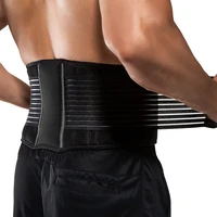 sport back support adjustable back brace lumbar support belt with breathable dual straps gym lower back pain relief unisex