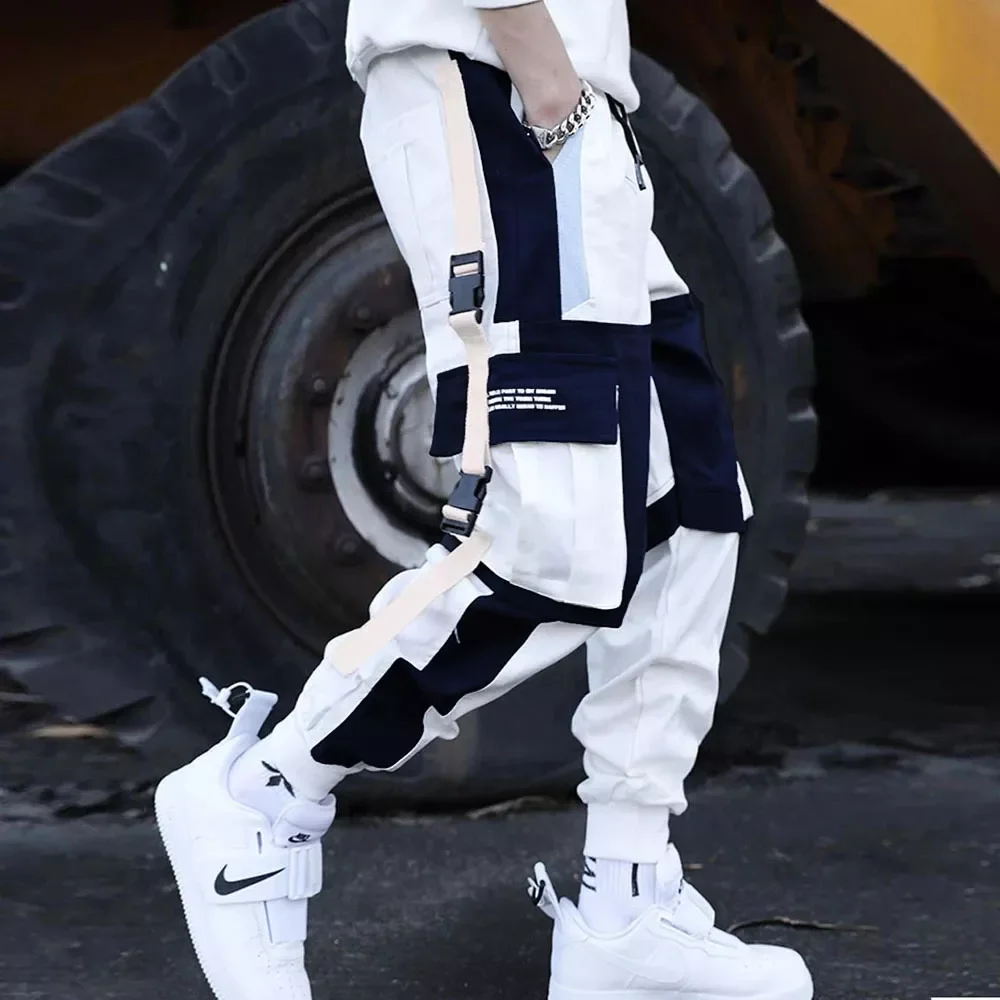 

Брюки-султанки мужские с карманами, уличная одежда, тренировочные штаны в стиле хип-хоп, джоггеры, модные штаны в стиле Харадзюку