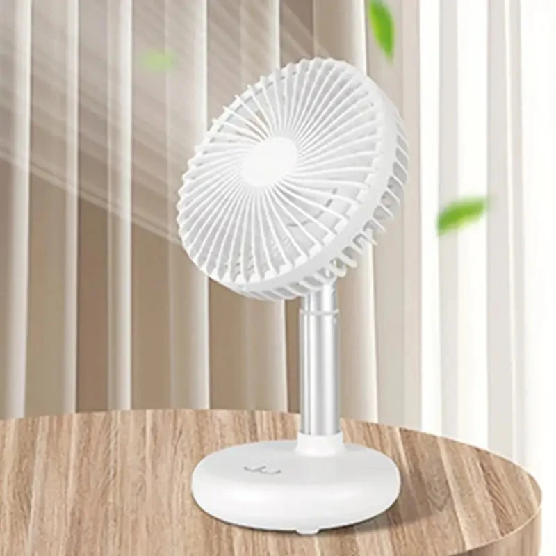 Мини-осциллирующий вентилятор перезаряжаемый через USB портативный настольный с