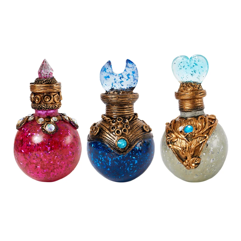 

Moon Magic Potion Русалка Aura Magic Potion Творческое Оформление рабочего стола Elves Treasure Antidote флакон-образец для украшения дома