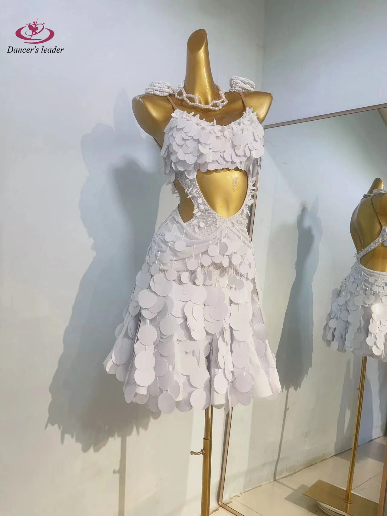 Женское высококачественное платье для соревнований по латинским танцам на заказ