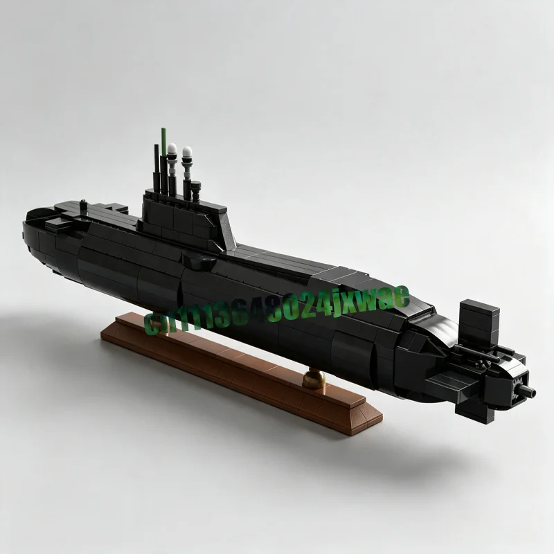 НОВИНКА: Конструктор MOC «Подводная лодка класса Astute» (1021 деталь) — модель военного корабля, развивающая игрушка для самостоятельной сборки, подарок, для демонстрации (art.: 3920dc4530a52) - 3920dc4530a52