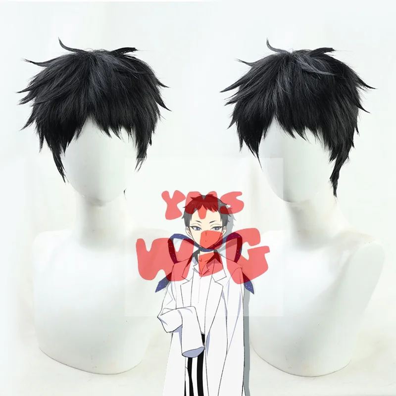 Bishounen Tanteidan Doujima Mayumi/Soutouin Manabu/Sakiguchi Nagahiro/Fukuroi Michiru/Ashikaga Hyouta/Yubiwa Sousaku Косплей парик