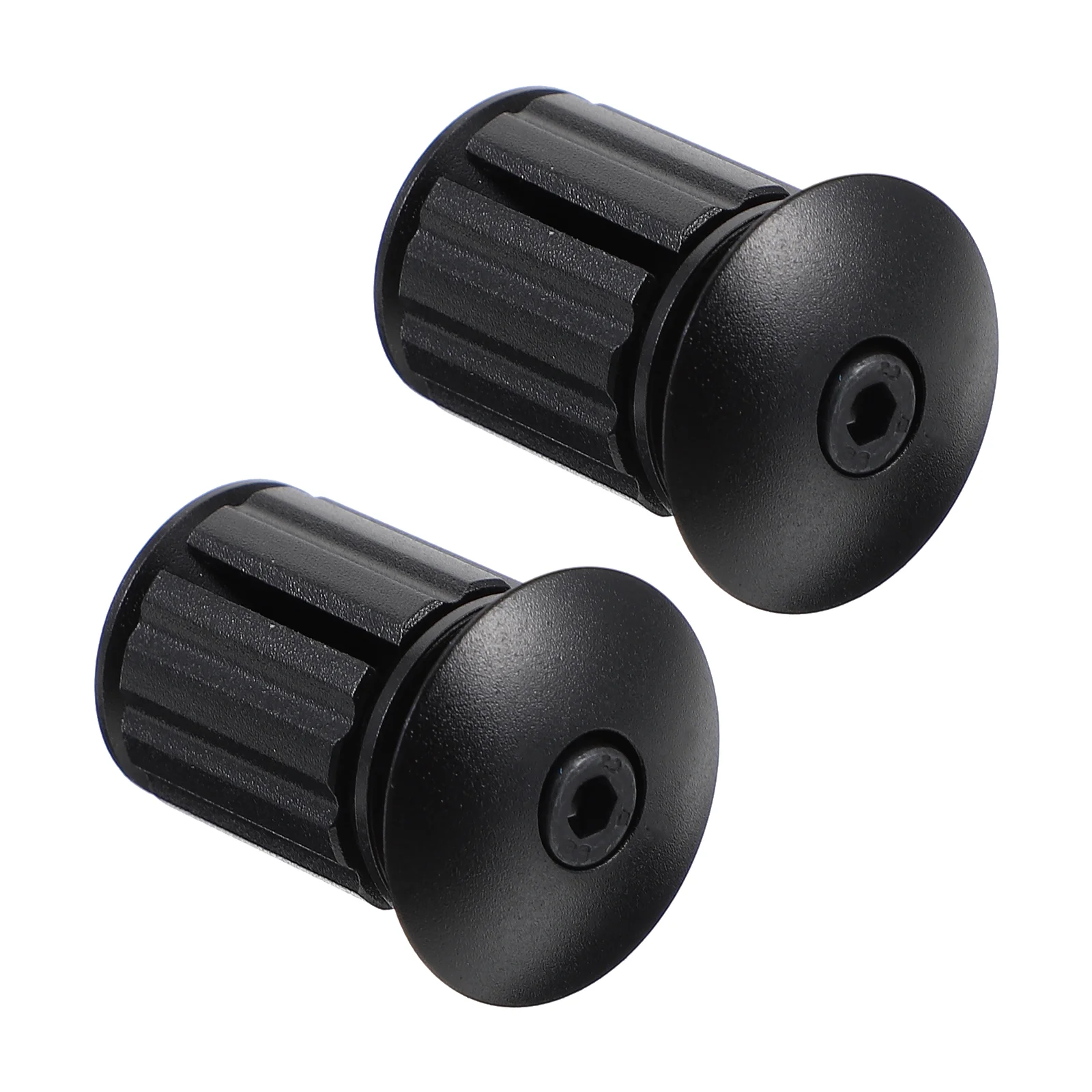 

2pcs MTB Handles' End Plugs Handlebar Grip Plugs Durable Road Bike Grip Plugs