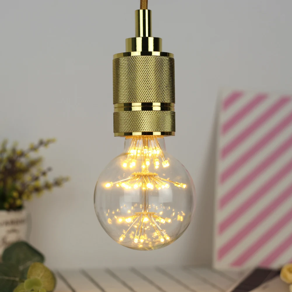 TIANFAN G80 Starlight LED, 2 шт., 3 Вт (15 Вт, Eq), романтическое свечение 2200 К, основание E27, облачная нить, прозрачное стекло, 220 В (art.: 3920cdc887ffe) - 3920cdc887ffe