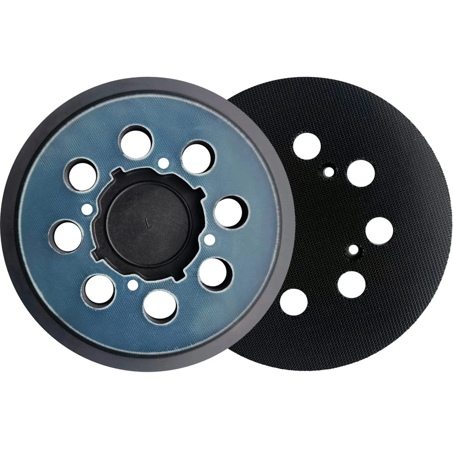 Подложка для шлифовального станка, 5 дюймов, 2/4/10 шт., 8 отверстий, крючок и петля для шлифовального станка, деталь для номера DWE6423 N329079, работа с деталями моделей