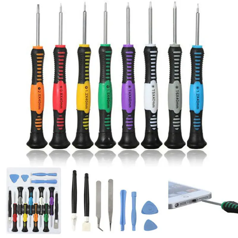 

Quality Screwdriver Set Tools Phone Disassembly Mobile Repair Kit 16 In 1 Dismantling Assemble Tools