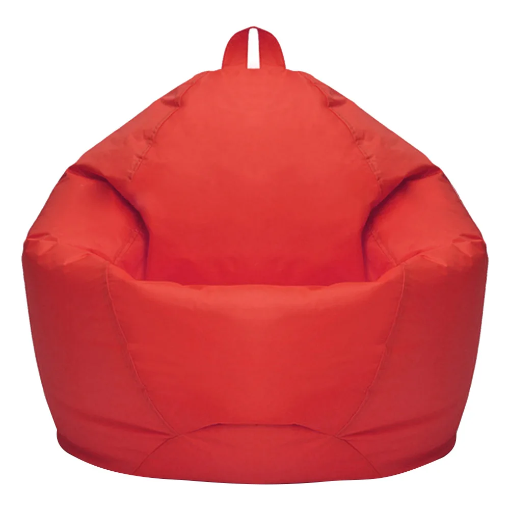 

Lazy Lounger Bean Bag Cover Indoor Adults Kids Sofas Nordic Style Living Room Couch Oxford Fabric Without Filler Furniture Soft