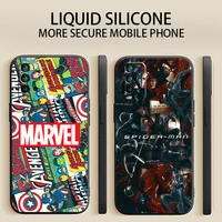 us marvel anime phone case for xiaomi redmi 9 9t 9at 9a 9c note 9 pro max 5g 9t 9s shockproof black smartphone carcasa unisex