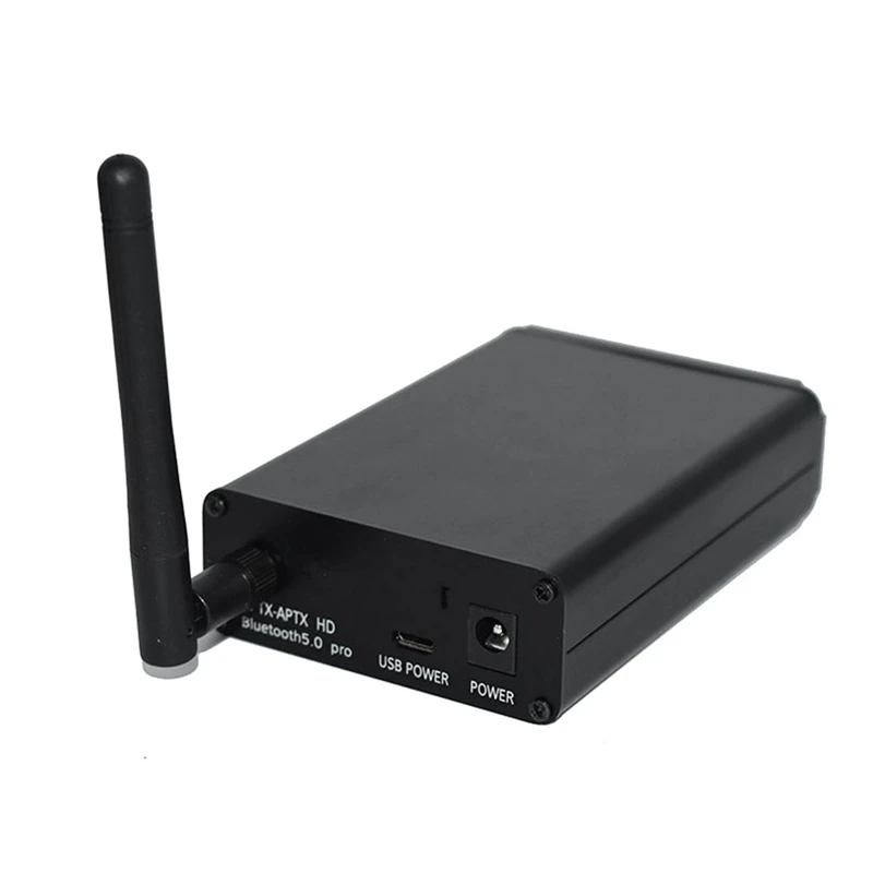 

Bluetooth 5.0 Wireless Receiver 8675 APTXHDPCM5102A DAC Decoding 3.5Mm RCA Output 24Bit With Antenna