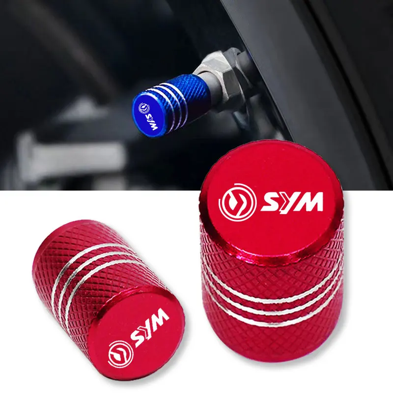 

For SYM Joymax Z 125 200 250 300 GTS 250i 300i T3 Maxsym 400 600i TL 500 Joyrides CRUISYM 300 Wheel Tire Valve Cover Caps