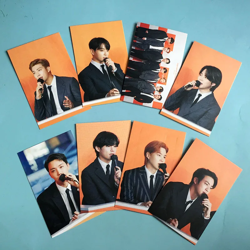 

7Pcs/Set Kpop Bangtan Boys New Album Photocard PERMISSION TO DANCE ON STAGE Postcard New Album Lomo Card Photo Cards Fans Gifts