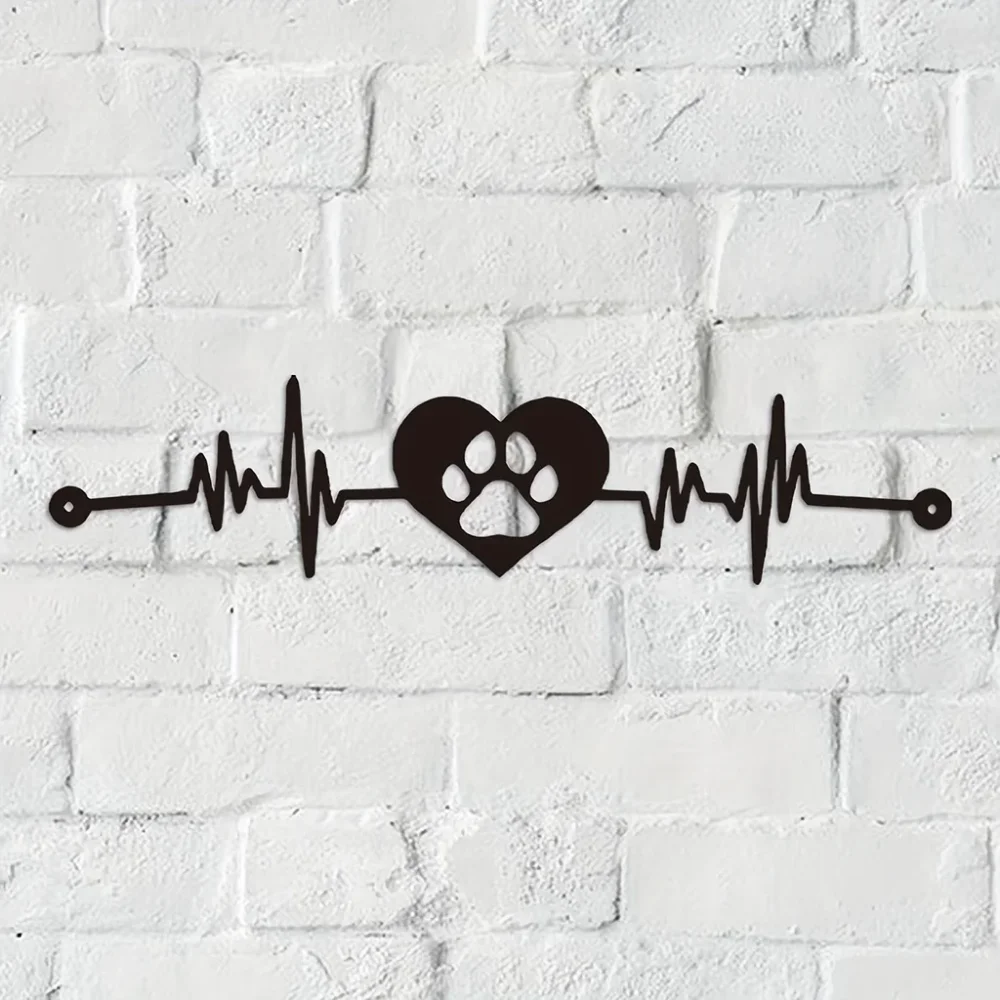 Металлический Знак Любителя Животных Настенный Декор Уникальная Скульптура Для