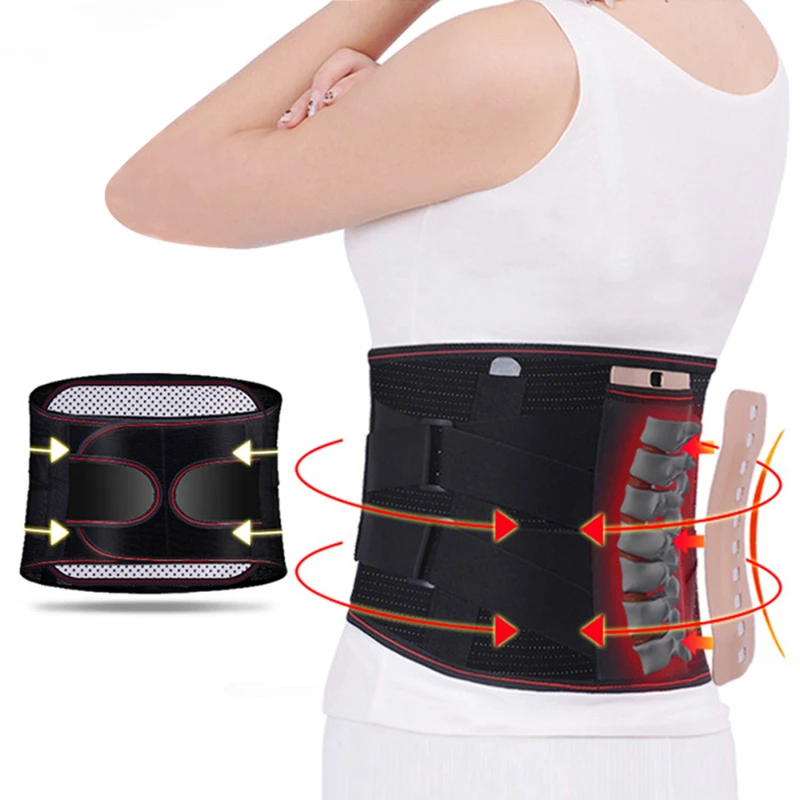 

Lumbar Support Belt Disc Herniation Orthopedic Medical Strain Pain Relief Corset for Back Spine Decompression Brace