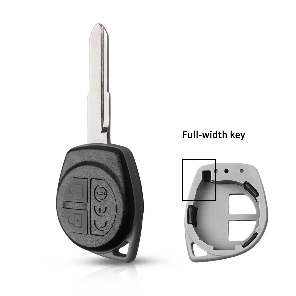 

KEYYOU, 2 кнопки, дистанционный Автомобильный ключ, оболочка для Suzuki Swift SX4 ALTO Vitara чехол JIMNY Splash HU133R/TOY43/SZ11R