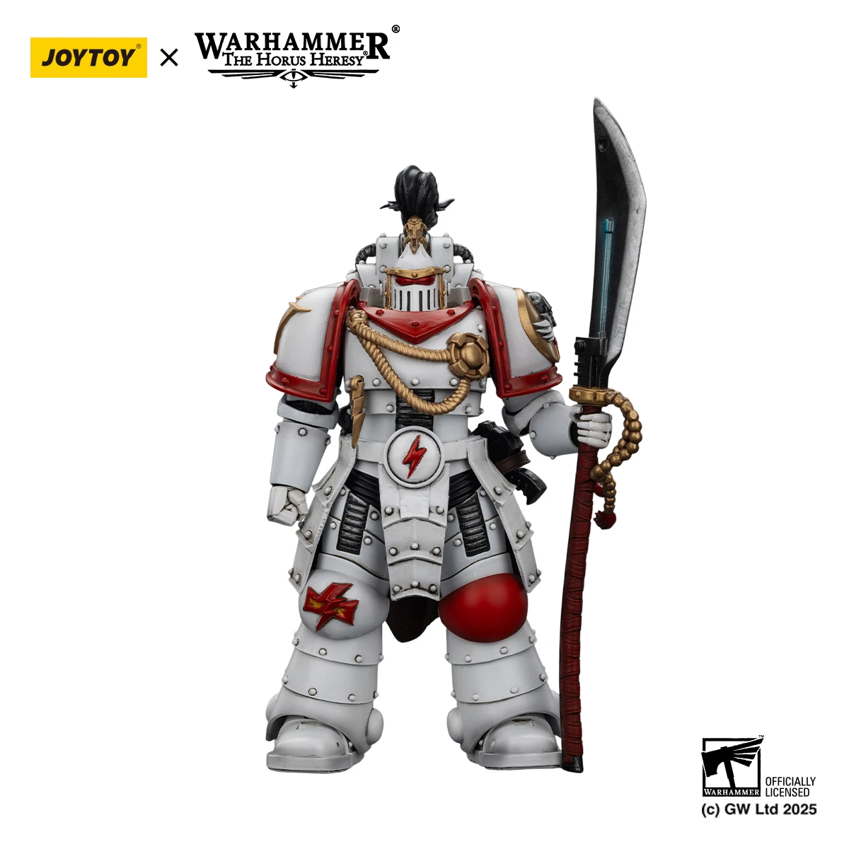 Фото [В НАЛИЧИИ] JOYTOY Warhammer 40K 1/18 Фигурки White Scars Legion Praetor и Ebon Keshig Terminator, набор из 3 моделей №2