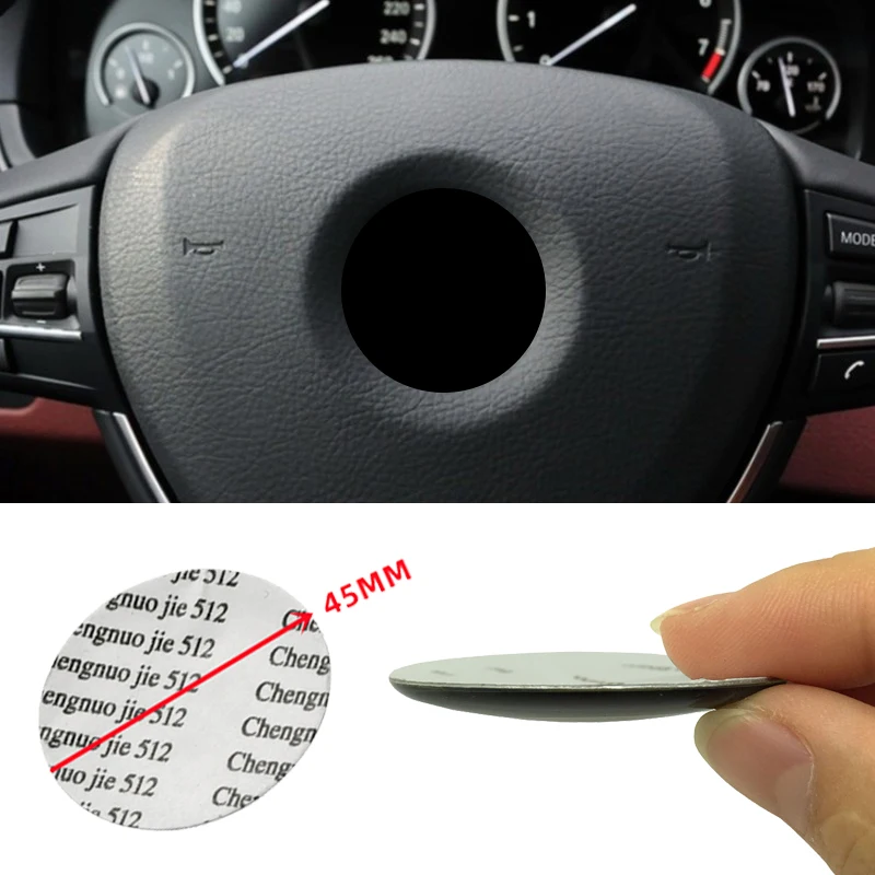 Автомобильная наклейка на руль, 45 мм, для BMW F30 M4 E90 E36 F10 E60 X1 M3 F22 F21 E46 E39 E30 F20 E87 E92 X5 E34 E93 Автомобильная наклейка на руль, 45 мм, для BMW F30 M4 E90 E36 F10 E60 X1 M3 F22 F21 E46 E39 E30 F20 E87 E92 X5 E34 E93
