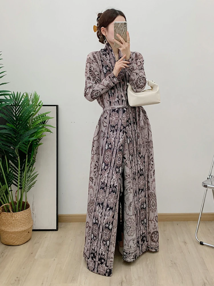 ANLAN плиссированное женское длинное платье Абая в стиле Ближнего Востока Дубае