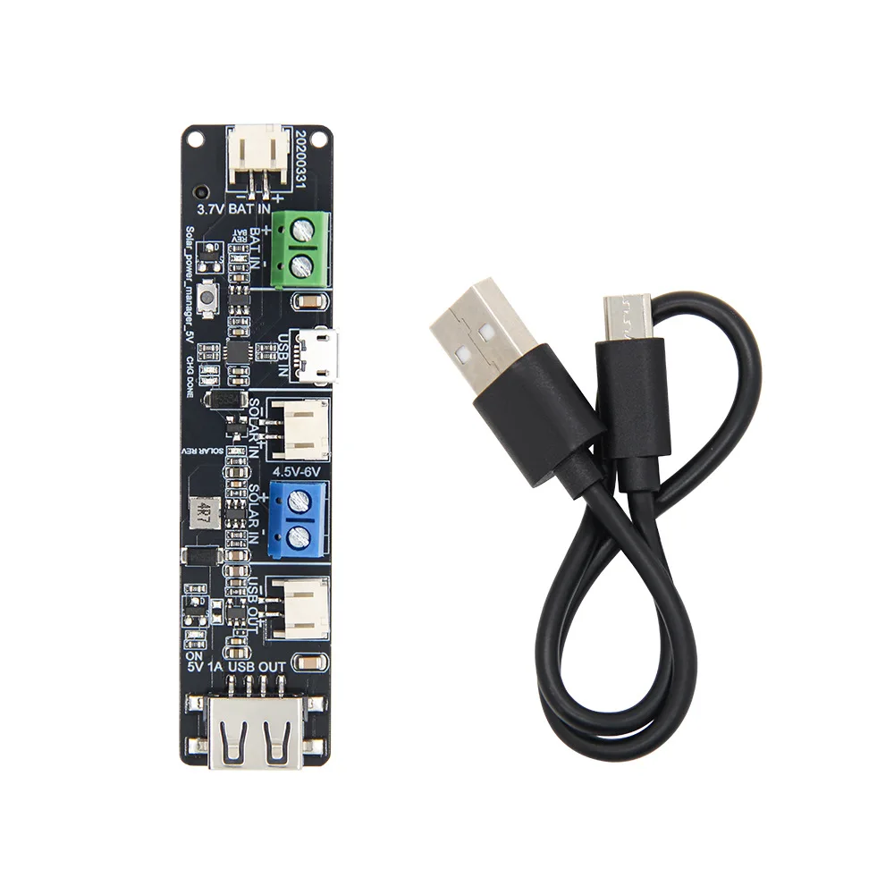 LILYGO ® АККУМУЛЯТОР TTGO T-BAT CN3065 Солнечная энергия Совместная с платой разработки