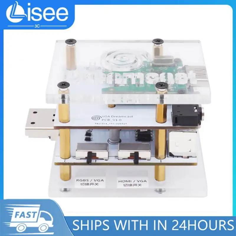 

Multifunctional Game Console Component For Dreamcast Game Transcoder High Definition Compatible Game Console Adapter Adapter