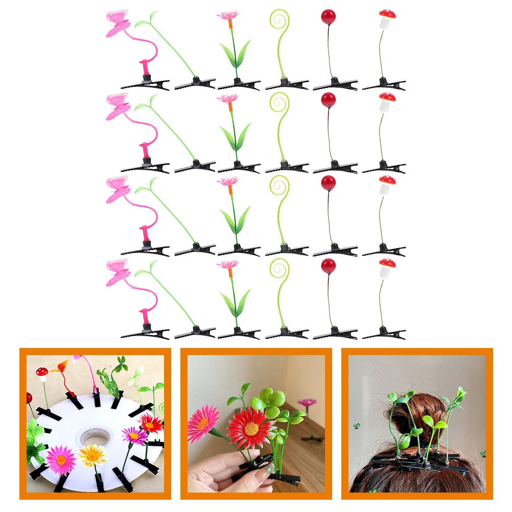 

Simulation Hair Clip Sprout Clips Girls Accessories Kids Ages 8-10 Small Women