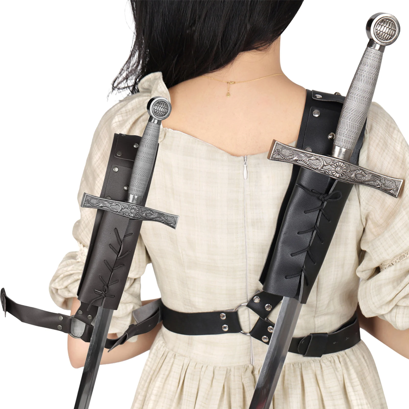 

Подвеска на заднюю панель, Европейский кельтский брикет, изысканная кожаная Подвеска для ремня