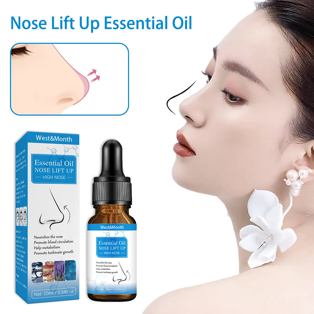 

Масло для носа для увеличения роста носа, эфирное масло для носа, восстановление костей носа, чистый натуральный уход за носом, тонкий и мале...