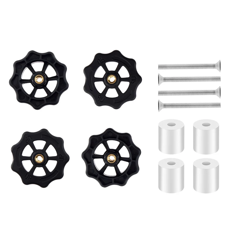 4Pcs High Temperature Silicone Solid Spacer Hot Bed Leveling Column For CR-10 CR10S Ender-3 Prusa I3 3D Printer Parts |