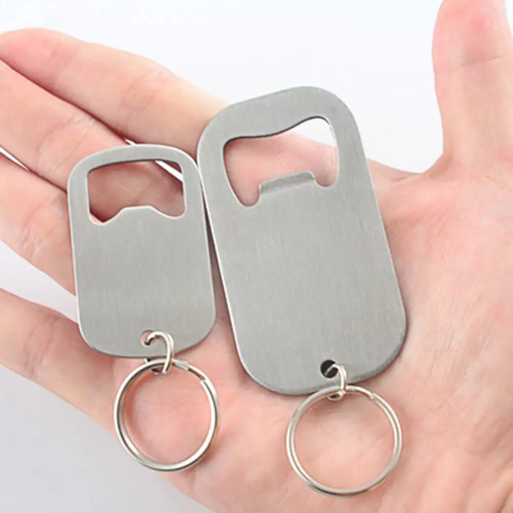 

Beer Hat Openers Efficient Stainless Steel Bottle Openers Labor-saving High Strength Keychain Removers for Smooth Beer Bottle